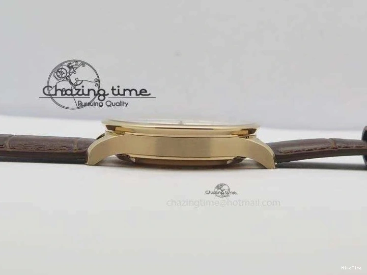 MIROTIME 0418 Portuguese Chrono RG IW371480 ZF 1:1 Best Edition White Dial On Brown Leather Strap A7750 V HighPerformance 7266